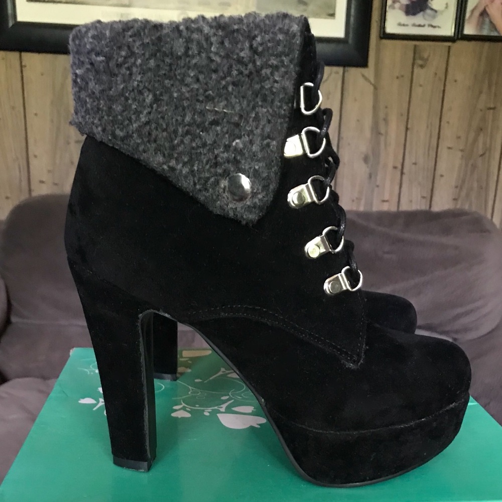 Black Platform Boots